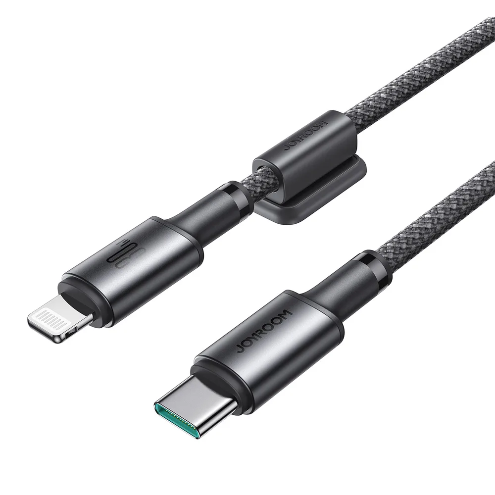 Joyroom S-A50 Unlimited Series 60W USB-C – Lightning Kabel mit magnetischem Organizer 1,2 m – Grau – Bild 13