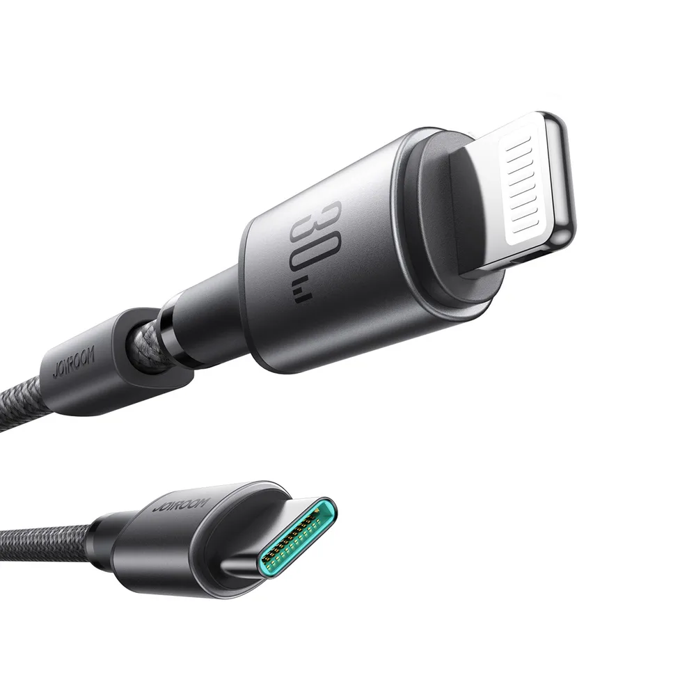 Joyroom S-A50 Unlimited Series 60W USB-C – Lightning Kabel mit magnetischem Organizer 1,2 m – Grau – Bild 12