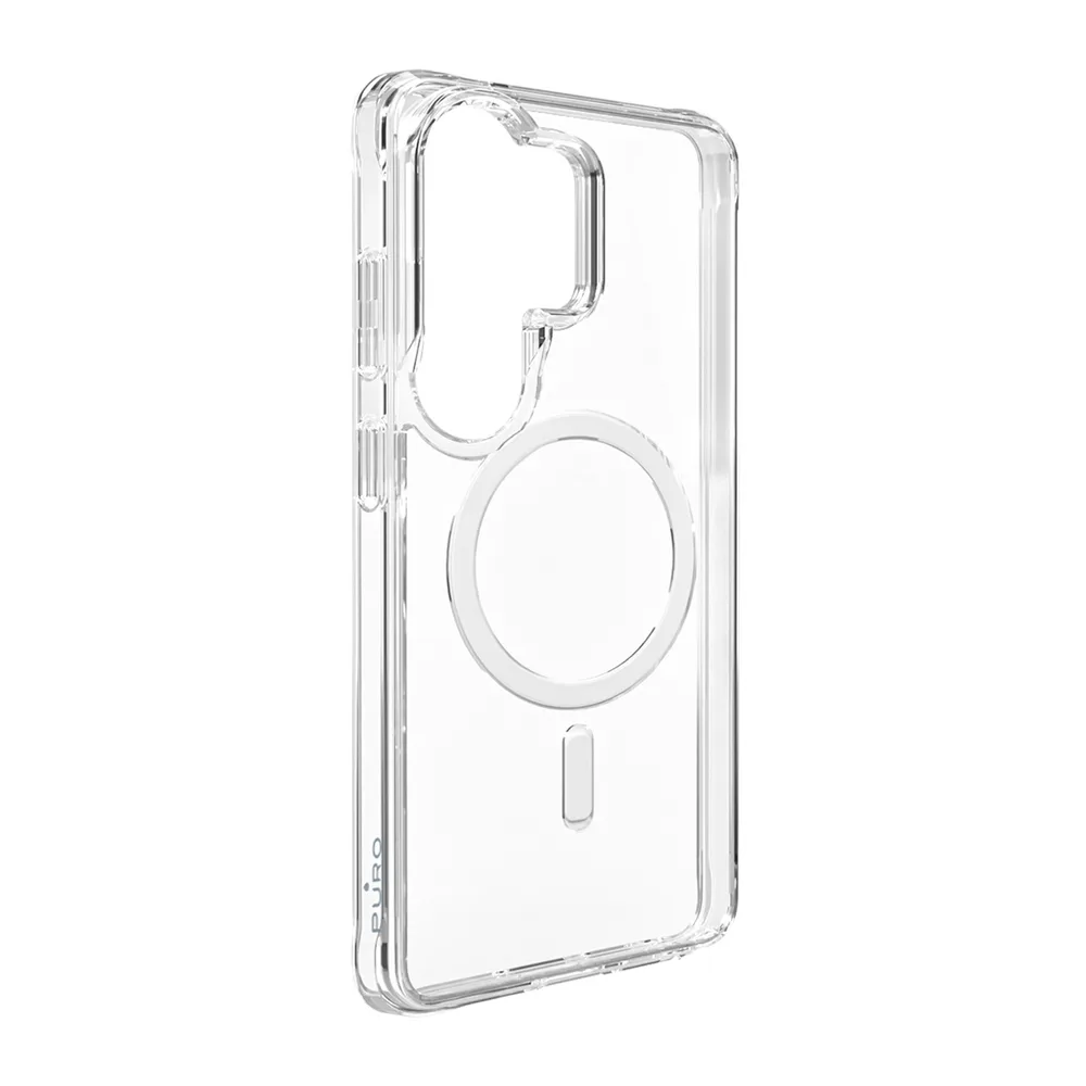 Puro LITE MAG Schutzhülle für Samsung Galaxy S26 Ultra, kompatibel mit MagSafe – Transparent