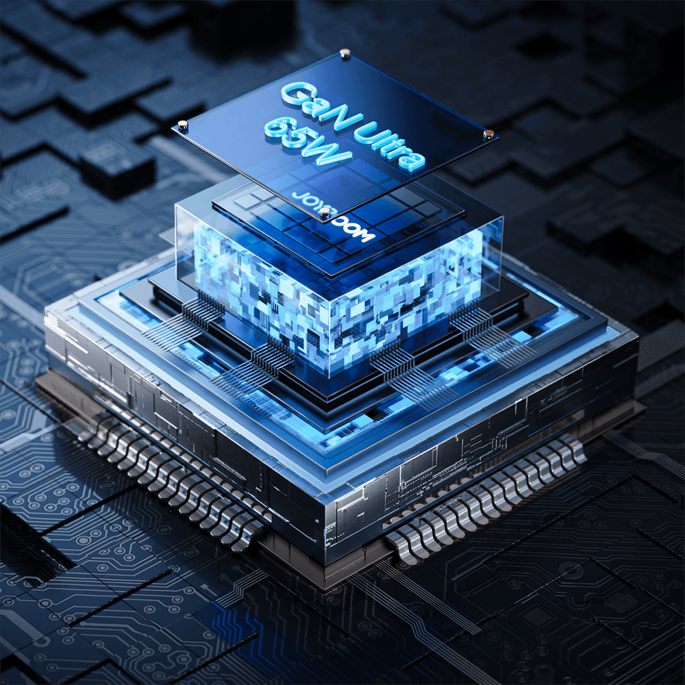 Joyroom schnelles GaN-Ladegerät 65 W USB-A, 2x USB-C schwarz + USB-C - USB-C-Kabel 100 W 1,2 m (TCG01) – Bild 14