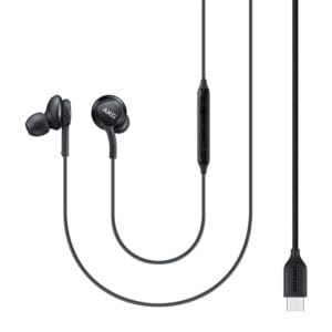 Samsung AKG EO-IC100BBEGEU Kabelgebundene In-Ear-Kopfhörer mit USB-C-Anschluss – Schwarz
