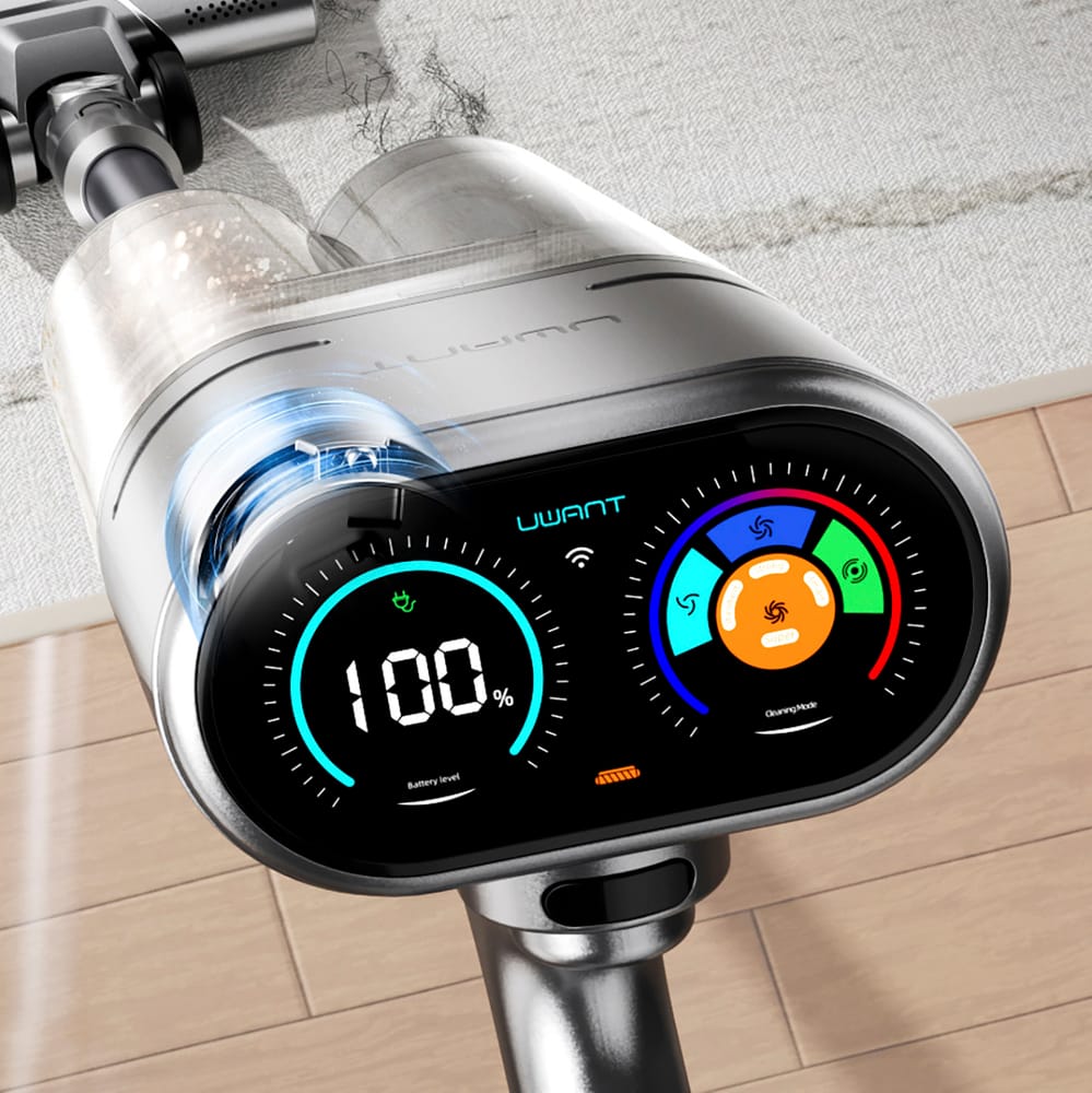UWANT V100 Kabelloser Staubsauger - Grau – Bild 11