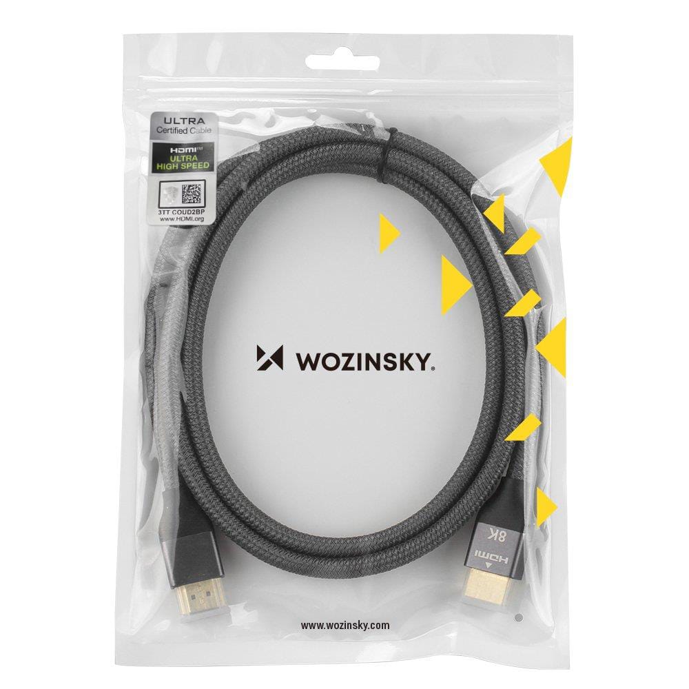 Wozinsky HDMI 2.1 Kabel 8K 60 Hz 48 Gbps / 4K 120 Hz / 2K 144 Hz 1 m Silber (WHDMI-10) – Bild 9